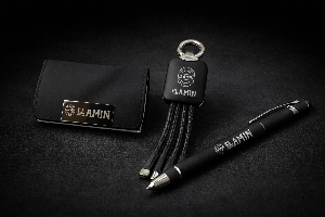 El Amin Promo Set Cardholder Mouse Pen