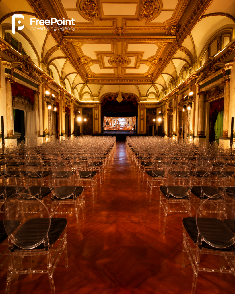 Freepoint Event Hall Setup