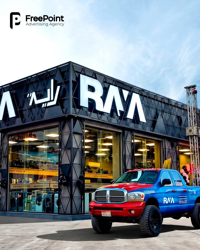 Freepoint Raya Facade And Truck