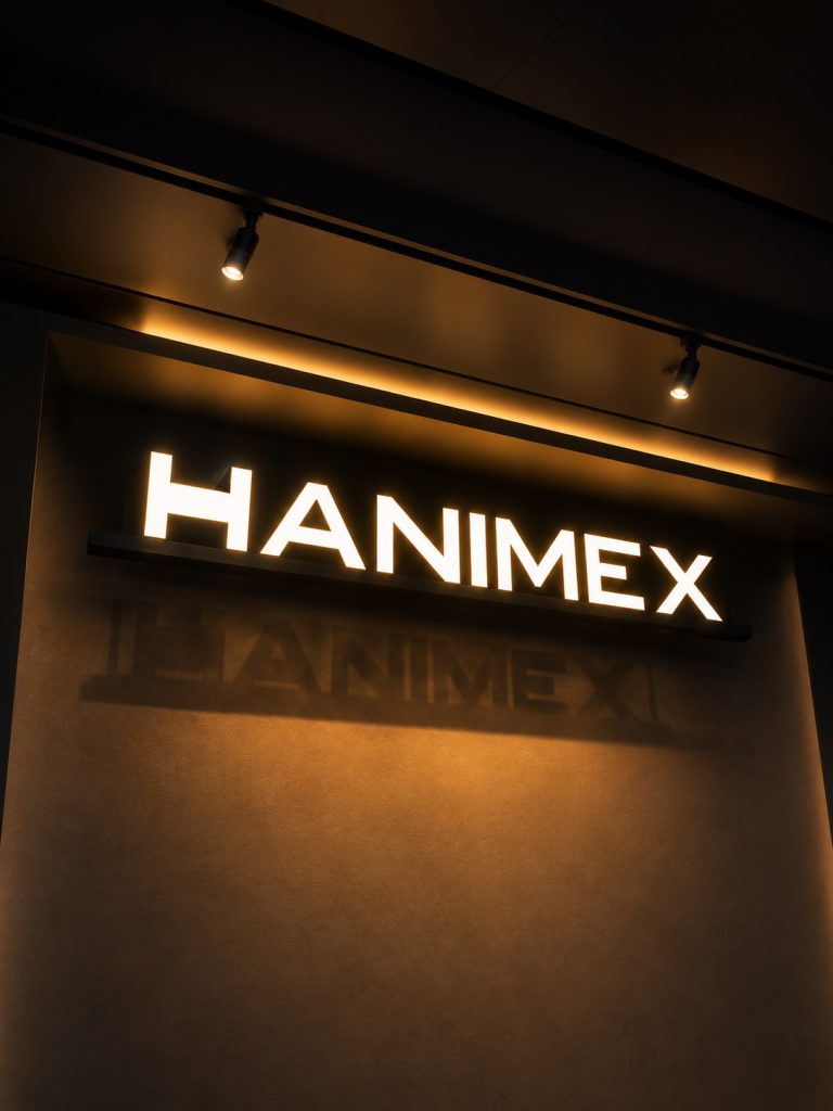 Hanimex Wall Signage Mockup