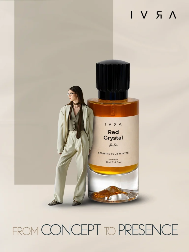 Ivra Perfume Red Crystal Poster